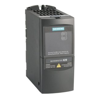 Siemens Micromaster 420 IP20 0.25kW 230V 1ph to 3ph AC Inverter Drive