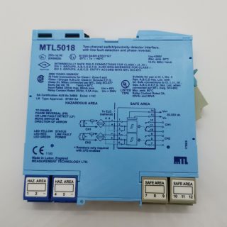 MTL 2 Channel Barrier With Relay Output, MTL5018