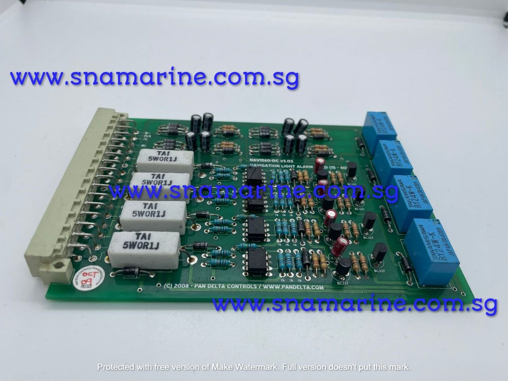 Navigation Aid Module Card NAVIGATION LIGHT ALARM CARD, NAV1560-DC V3.03 – Sea Navigation Automation