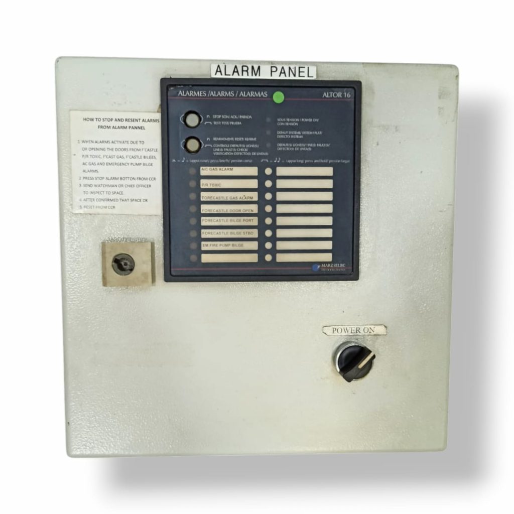 Alarm Control Panel Altor 16 Model – Sea Navigation Automation