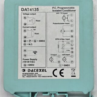 DATEXEL DAT4135 PROGRAMABLE ISOLATED CONTROLLER